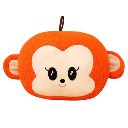 Orange Monkey Plyschleksak Barngåva 30cm