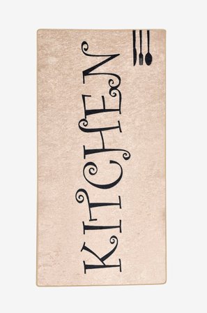 Conceptum Hypnose - Matto Spoon - Monivärinen - Sileät matot - 80X200 - - Homeroom