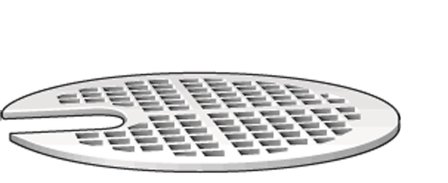 Gustavsberg Rörsystem 7135676 Sil 300 mm, plastbelagt Med uttak, Innendørsavløp