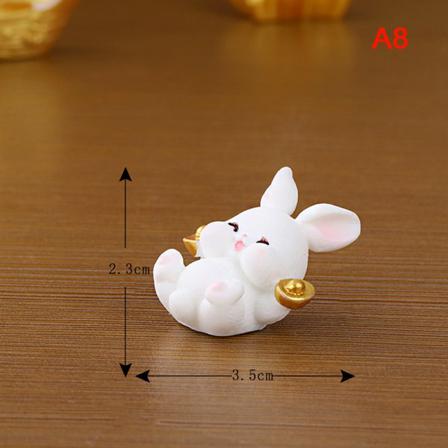 Miniatyr Och Tecknad Mikrolandskapsprydnad För Heminredning