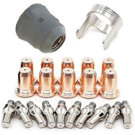 22 osaa Ipt-60 Pt-60 Ipt-40 Pt40 Plasmaleikkaustorkin Elektrodi Suojapeitepidike