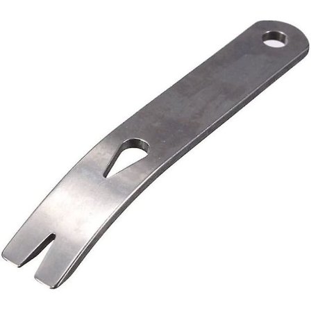 Pocket Pry Bar Bärbar kofot i rostfritt stål Widgy Bar Tool Professionell öppningsspak för Bushcraft Survival