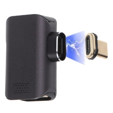 Type C Hane Till Vga Kontakt Rätvinklig Adapter För Windows Usb-c Bärbara Datorer