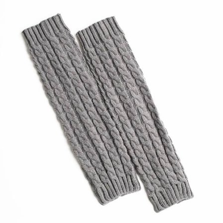 Varme Strikkede Benvarmere 1 par