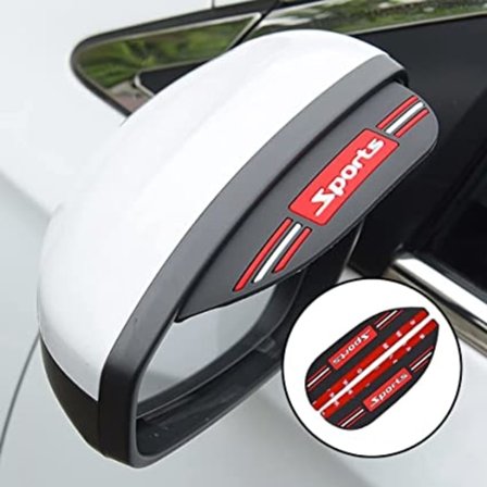 2 st backspegel regnskydd, bil backspegel skyddande