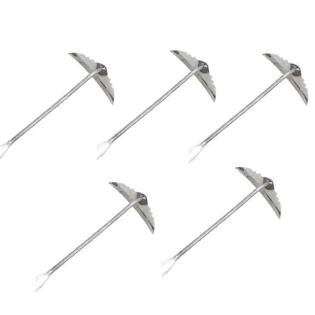 34x11,5cm Trädgårdsredskap Ihålig Hacka Trädgårdsogräsverktyg Handspad Ogräsrensare Bakgård Lös Jord Gård (Långt Skaft)