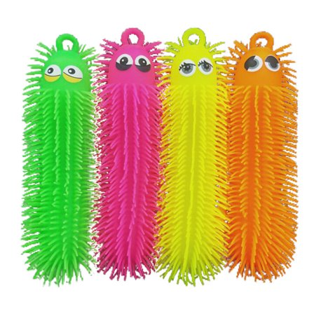 Interactive Vent Caterpillars Ball Lyse farger Tilbehør Lærerikt for lek Morsomt bordleke Beste gave til barn