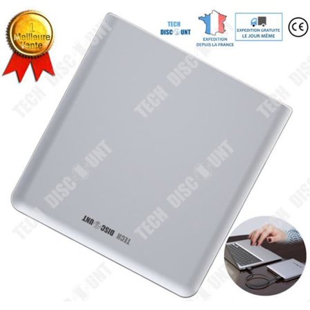 Extern läsare - TD - Blu-Ray 3D - USB 3.0 - Kompatibel med CD/DVD/VCD - Plug and Play