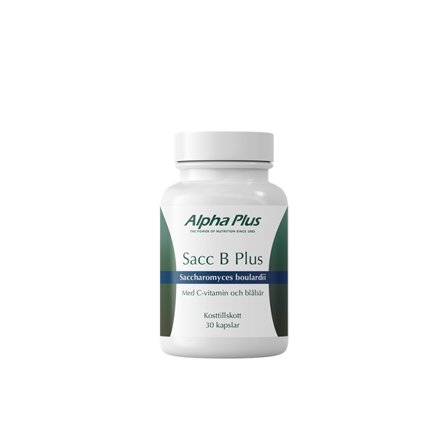 Alpha Plus Sacc B Plus 30 kapslar