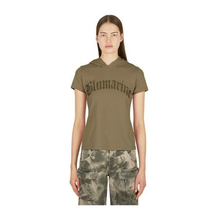 Blumarine T-Shirts grön, Dam, Dam, Storlek: L