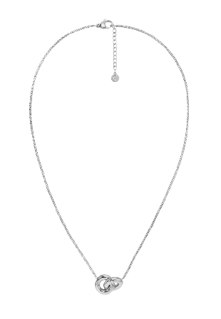 Edblad Chunky Eternal Necklace Steel Smycken & klockor Dam Grå ONESIZE