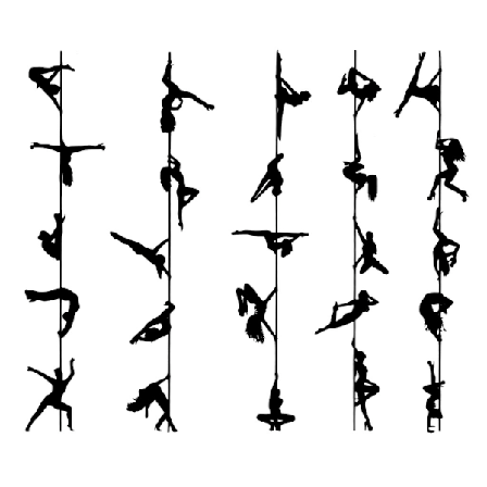Väggdekor - Pole Dance