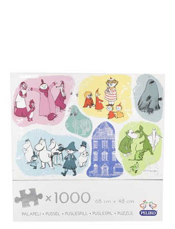 Moomin Jigsaw 1000 Sketch Patterned Martinex