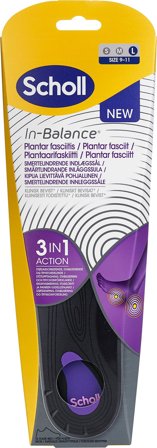 Scholl Med Insoles Plantar Fasciitis L, Tøj & Bolig, Såler & Indlæg, Øvrigt