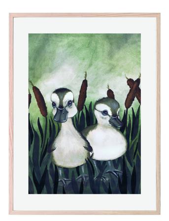 Poster Duck Friends 30X40 Patterned That's Mine