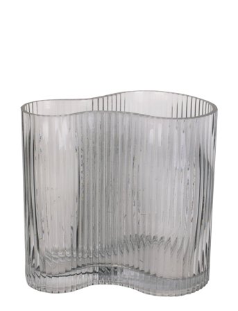 present time | Vase Allure Wave | H:18CM