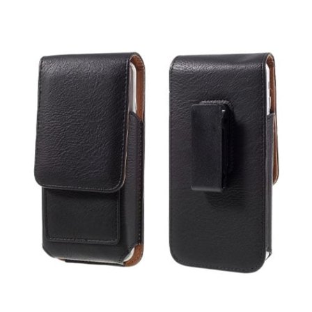 Vyöhön kiinnitettävä Pussi, Koko: 14 x 7 x 1.5cm - Musta