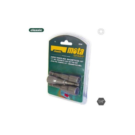 Magnetiset kuusikulmaiset kiilapelit 8-10-11mm Bvm Mota