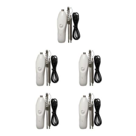 1/2/5 Elektriskt Grönsaksborrverktyg Bärbart Vit för kök 5PCS