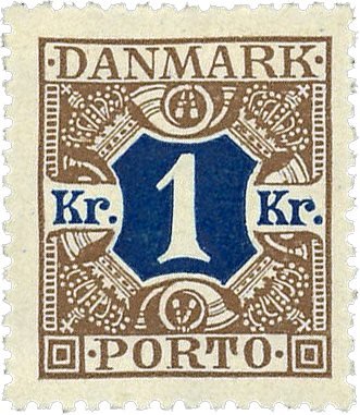 Danmark 1925 - Portomærke AFA 19 - Ubrugt