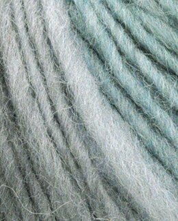 Garn Pretty Print 100g Blå multi