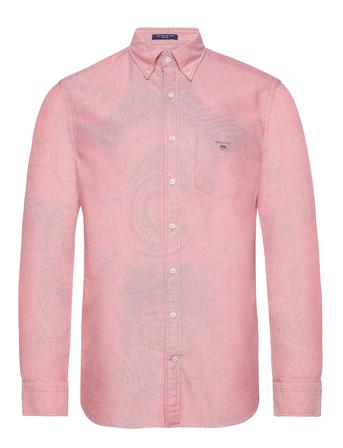 Reg Oxford Shirt Bd Paita Rento Casual Punainen GANT