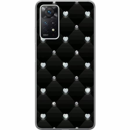 Xiaomi Redmi Note 11 Pro Mjukt Skal - Bling Heart