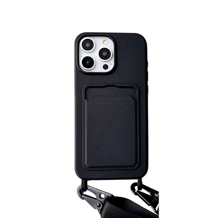 Fodral med Korthållare för iPhone 16-Serien iPhone 16 Plus