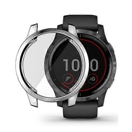 För Garmin Venu 2S 40mm / Vivoactive 4S 40mm Hat-Prince Full Cover Elektropläterad TPU Mjukt Skal - WELLNGS