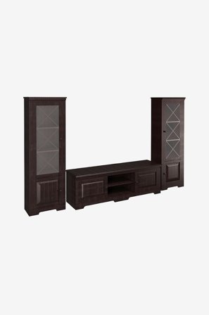 Loft24 - Overskap Lisa 3-delt - Brun - TV-benker & mediebenker - Fra Homeroom