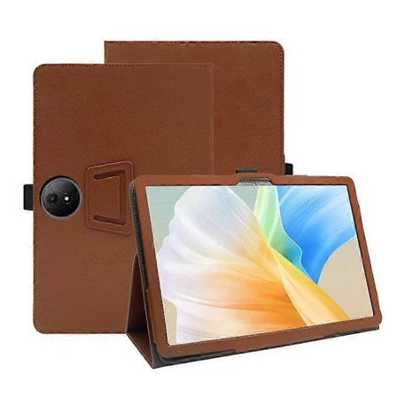 Læder tablet cover med hudtekstur, all-inclusive, til TCL Nxtpaper 11 Plus 11,5-tommer