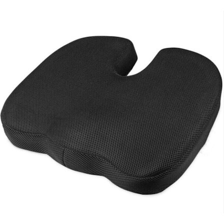 Ortopedinen tyyny Memory foam Ergonominen istuintyyny toimistoon autoon 45x35x7cm - Ortopedinen häntäluutyyny