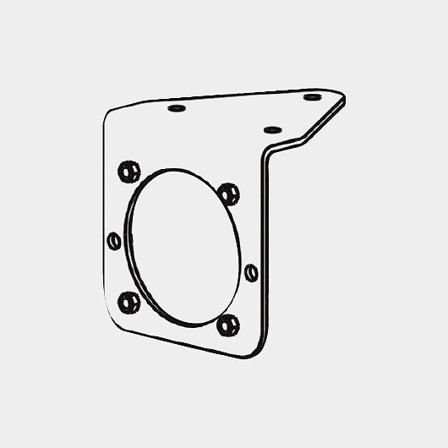 Montagebeugel voor motorruimteventilator Plastimo Classic Electric Blower