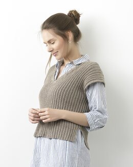 Strikkeoppskrift Vest - Cewec