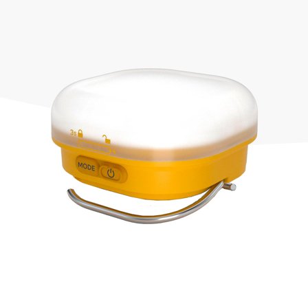 Silva Glow Recharge campinglampe, gul | KitchenOne