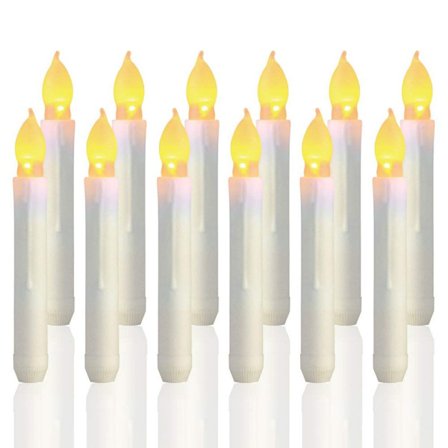 12 kpl liekittömiä LED-kynttilöitä Cougs, Harry Potter kelluvat kynttilät paristoilla juhliin, luokkahuoneeseen, häihin, joulukoristeisiin