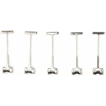 100 stk. T-nåle til fliser, stålnåle til udskiftning af fliser på gulve og vægge med høj trykstyrke