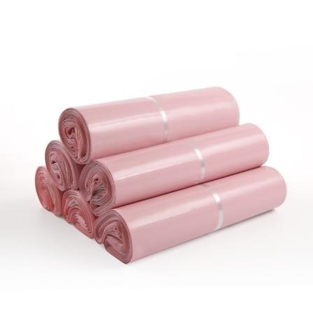 100 stk - E-handelspose 17 x 30 cm - Lyserød Pink 2 Pack