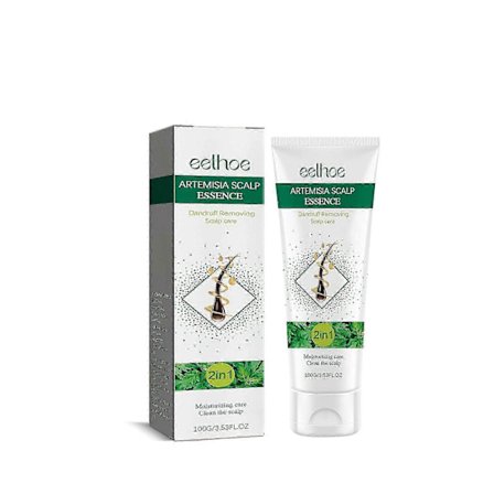 Söt Malört Anti-Mjäll Hårbottenslotion, Skonsam Rengöring Hårbottens Mjäll Anti-Klåda Mjukt Fluffigt Hår Schampo