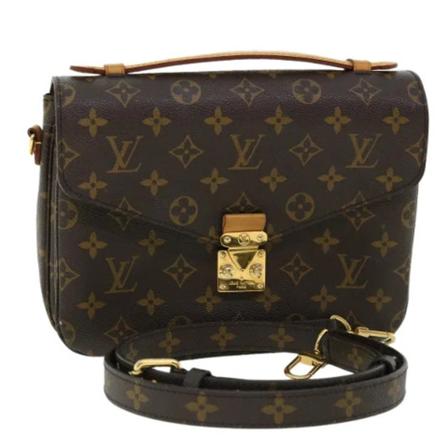 Louis Vuitton Vintage, Pre-owned Handbags Bruin, Dames, Maat:ONE Size,leer