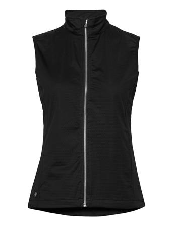 Abacus Lds Lytham Softshell Vest Svart