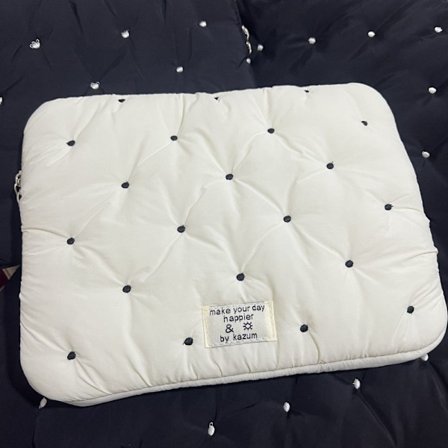 Laptop Sleeve Bag Tablet Sleeve Cover Väska VIT 15-15.6INCH