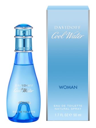 Davidoff Parfums Cool Water Woman Eau de Toilette Spray 50ml