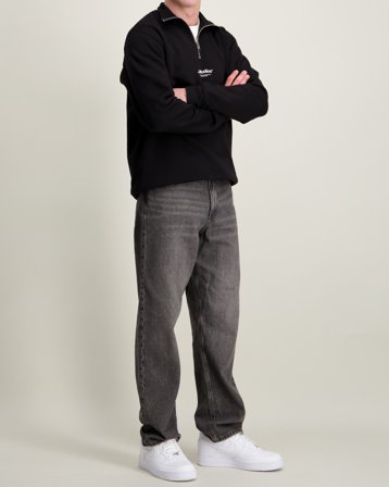 Jack & Jones JJICHRIS JJORIGINAL SBD 444 Zwart Jeans Jongens - Kids Brand Store