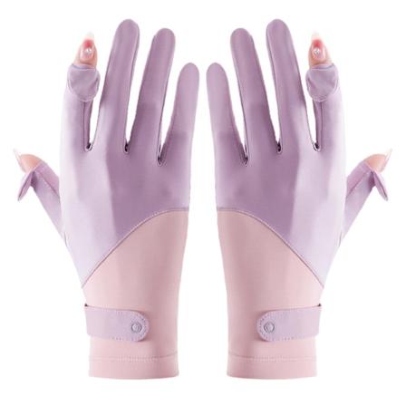 Silkeshandskar - Splice Ice Silk Solskyddshandskar, Lila