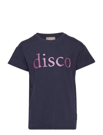 T-Shirt Ss Disco Blue Creamie