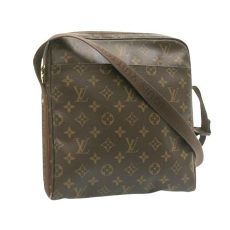 Louis Vuitton Vintage, Pre-owned Canvas Shoulder Bags Bruin, Dames, Maat:ONE Size