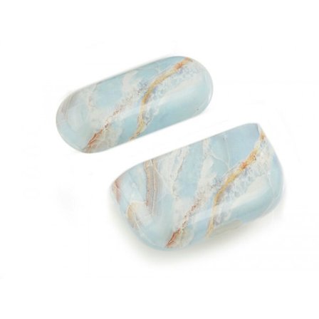 Skyddsfodral till Apple Airpods Pro, Marmor/blå