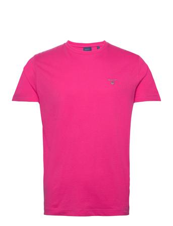 Original Ss T-Shirt T-shirts Short-sleeved Rosa GANT*Betinget Tilbud