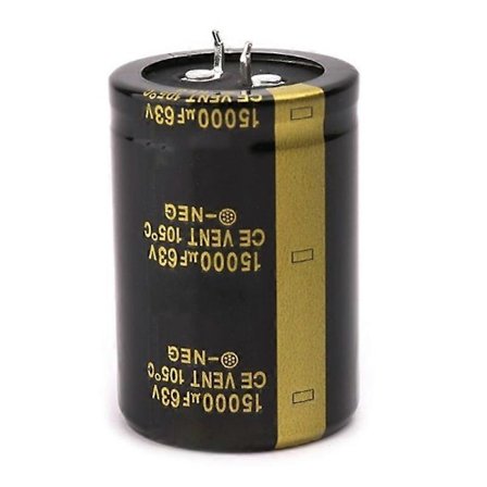 35x60mm 63V15000UF Elektrolytisk Komponent Förbättrar Ljudkvaliteten i Förstärkare
